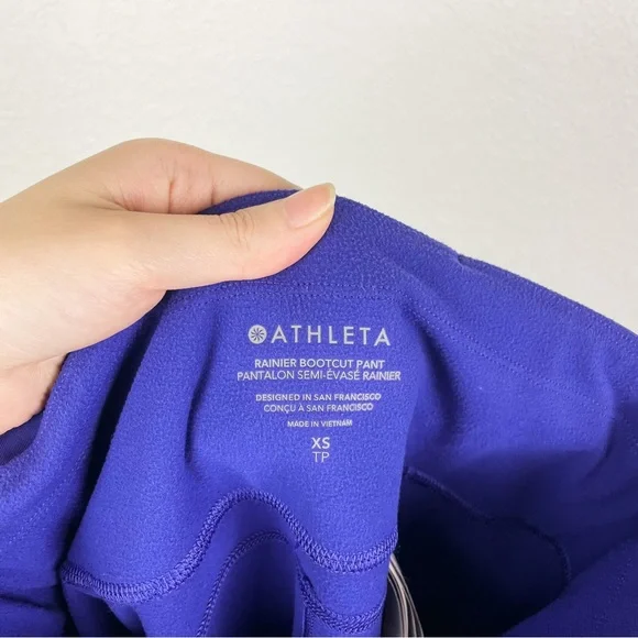 Athleta | Rainier Fleece Boot Cut Pants XS - Picture 12 of 14